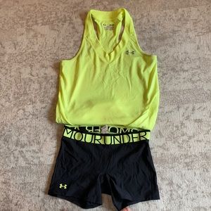Under armor workout set